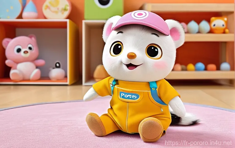 뽀로로의 팬덤 문화 분석 - **Prompt: Pororo and Friends' Joyful Snowy Adventure**
    "A vibrant, high-quality 3D animation sty...